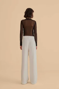 FARM Rio OFF-WHITE WIDE PANTS