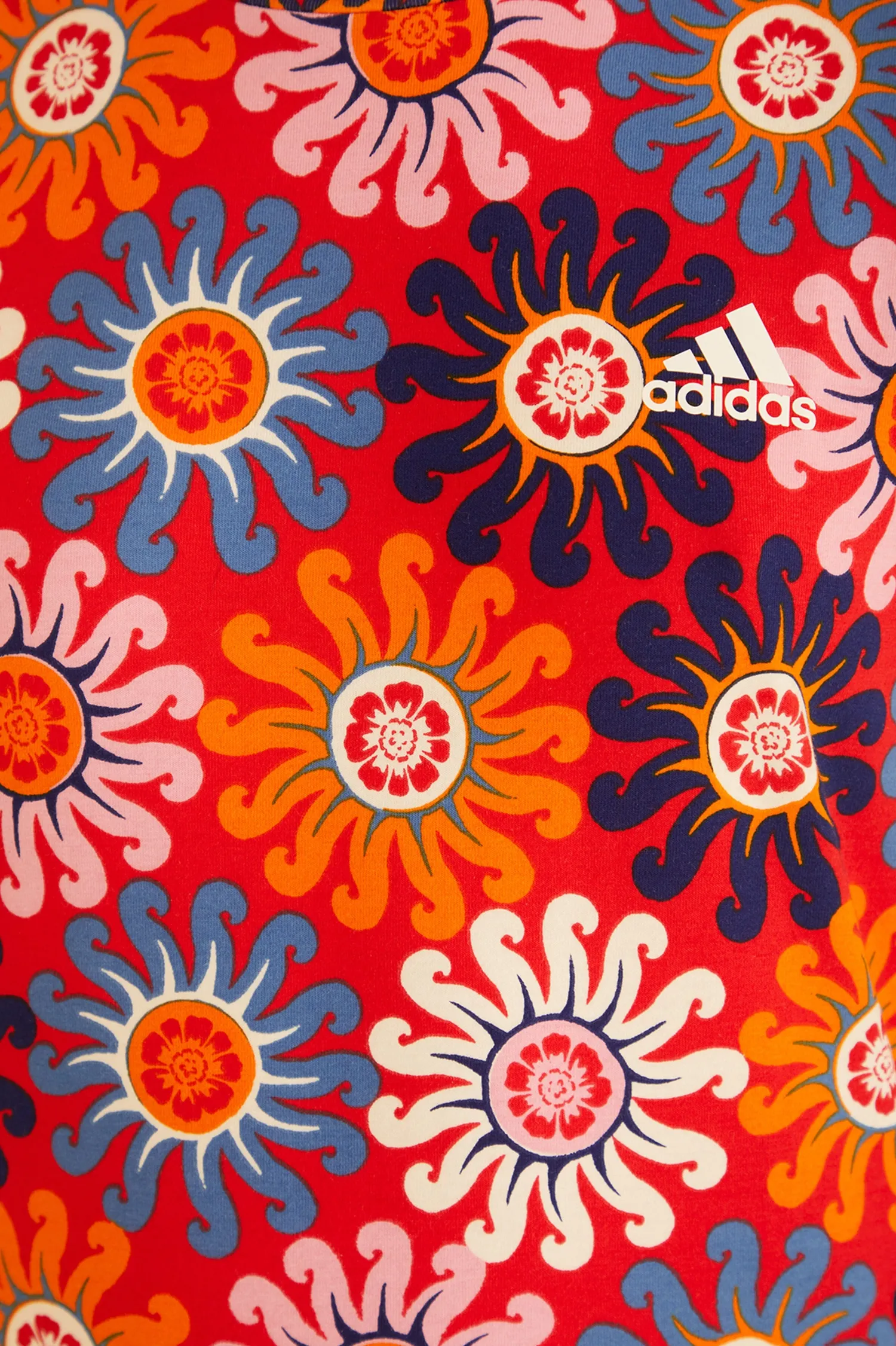 FARM Rio RED ADIDAS FARM DRESS