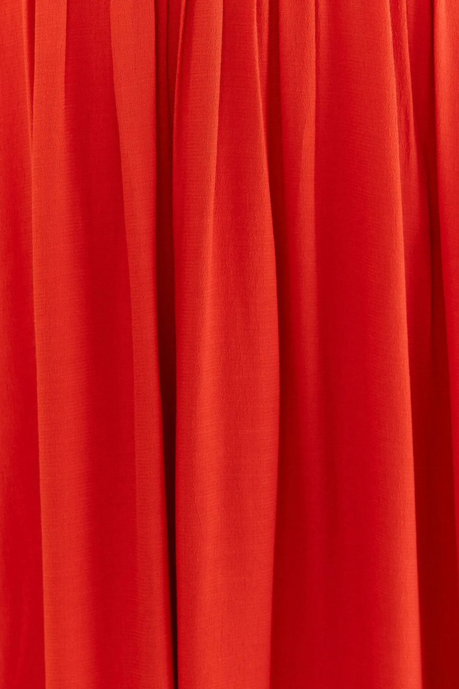 FARM Rio RED BOW SLEEVELESS MIDI DRESS