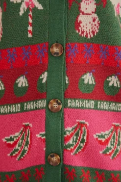 FARM Rio TROPICAL CHRISTMAS AINIKA CARDIGAN