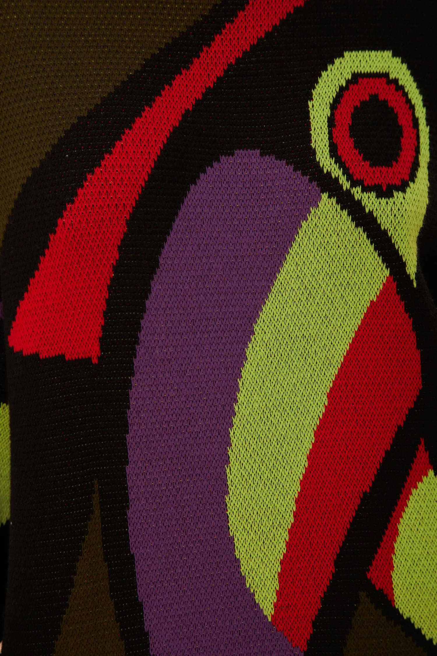FARM Rio TUCANO KAMBO KNIT SWEATERDRESS