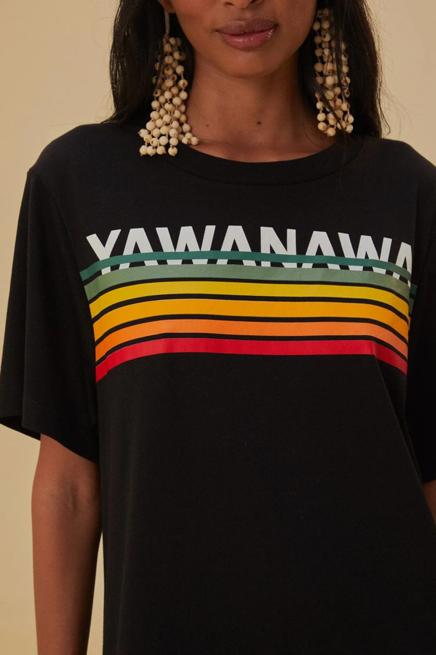 FARM Rio YAWANAWA CARIOCA LONGSLEEVE JUMPSUIT