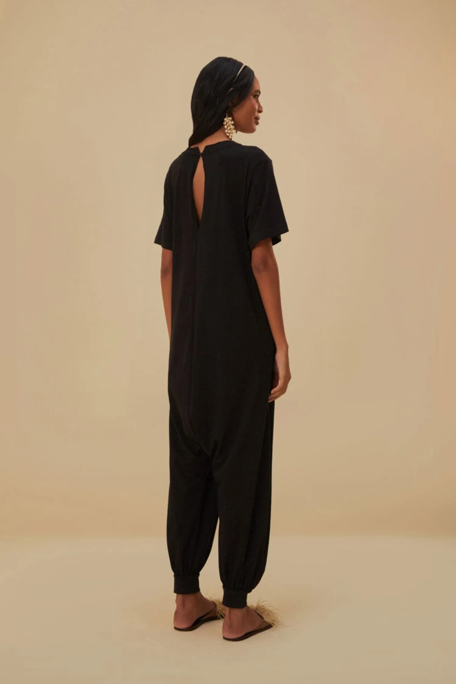 FARM Rio YAWANAWA CARIOCA LONGSLEEVE JUMPSUIT